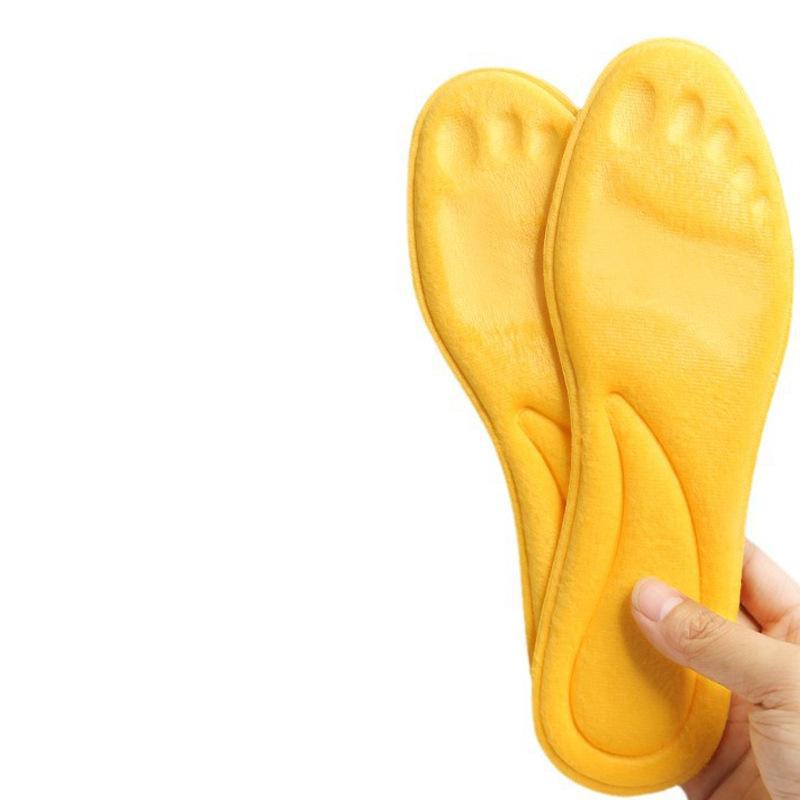 

Самонагревающиеся стельки унисекс: Зимние теплые, впитывающие пот, дезодорирующие, мягкие, обезболивающие бархатные стельки 37-38 Trim-to-Fit