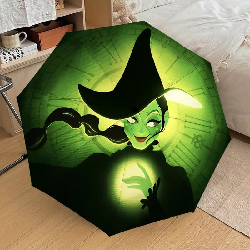 

1pc Wicked Automatic Folding Umbrella, Portable Collapsible Design, Casual Outdoor Accessory L1127127