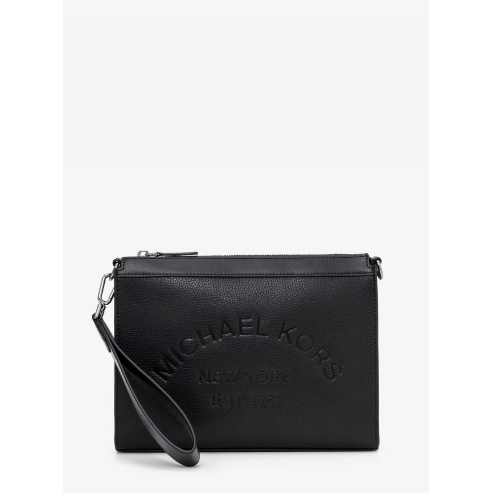 Michael Kors Cooper 3 In 1 Crossbody Pouch 37f6lcom2l1 Black