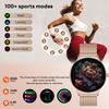 New Health Monitoring SmartWatch 100+Sports Modes Scientific Sleep Heart Rate 1.43-inch HD Large Screen Smart Watch Women