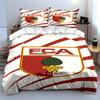 Red Athlete Poster Bedding Set Bedding Duvet Cover Set Duvet Cover Pillowcases Home Decor (1 * Duvet Cover 2 * Pillowcases, without duvet insert)