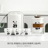 Travel Tea Set New Portable Panda Quick Cup One Person Drinking Outdoor Single Camping Out Carrying Bag