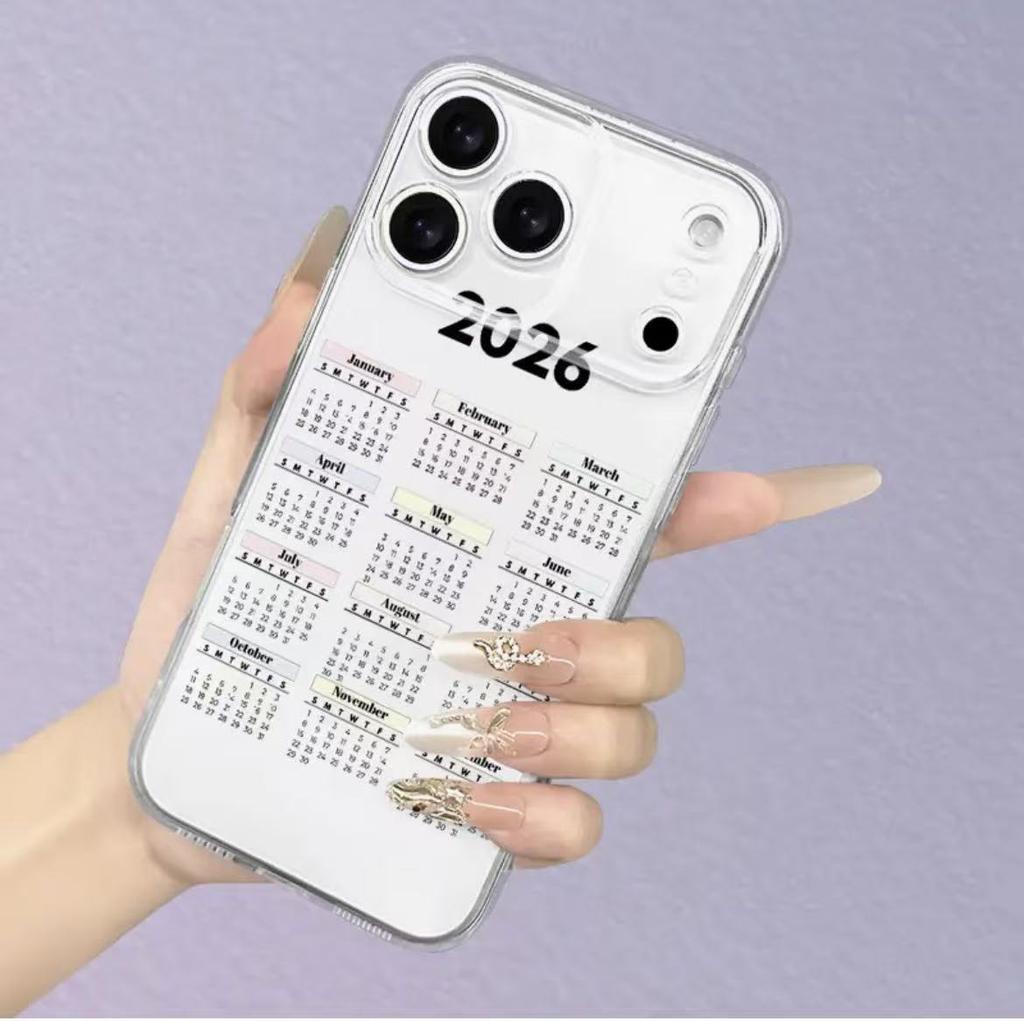 Personalized Calendar for Iphone17promax Mobile Phone Case Apple 16/14pro New 13/12/15/11