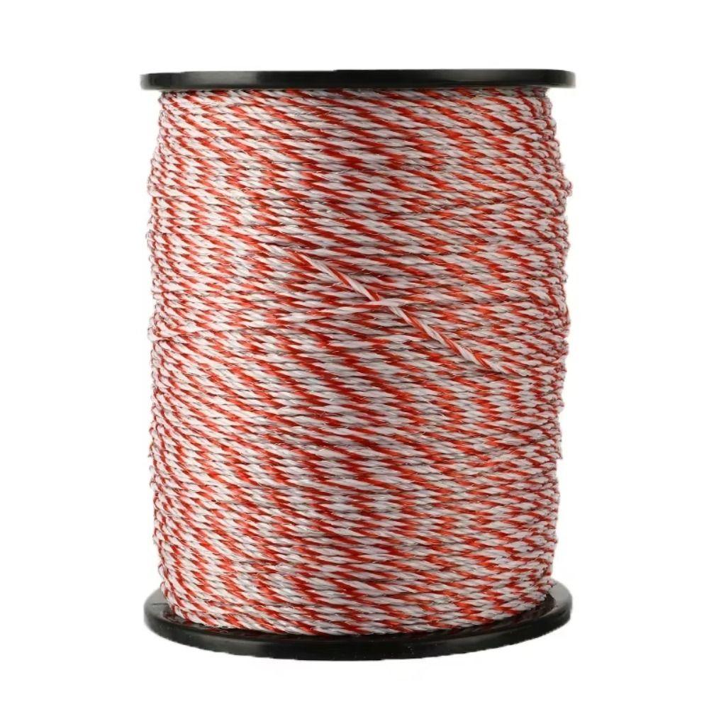 Lower Resistance Electric Fence Rope Fence Steel Poly Rope  for Horses, Cattle ,Sheep
