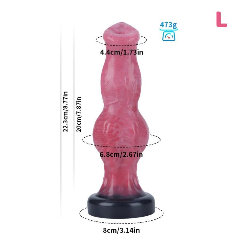 Soft Big Monster Dildo Dog Anal Plug Butt Plug Adult Sex Toy Animal Penis For Female Anal Stimulation Sexy Erotic Toy