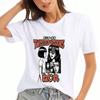 Camiseta de Algodão Vesare Wounisex da Turquia, Estampa em Algodão Premium, Durável, Casual e Fashion, Camiseta Gráfica de Peru para o Outono de Ação de Graças Gobble Gobble Para
