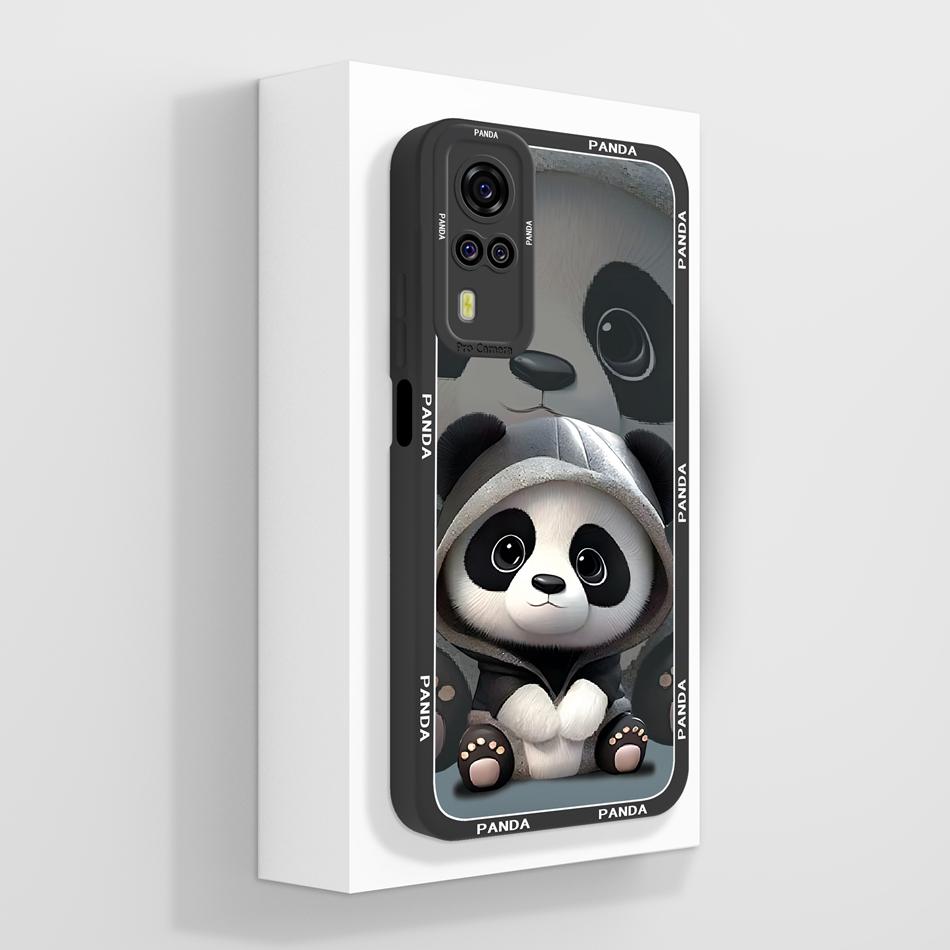 Per Vivo Y51 Y51A Y53S Y31 Y33 Custodia Squisita Cover Posteriore per Telefono Per Vivo Y 51(2020) Y 31 (2021) Cover Morbida in Silicone Liquido