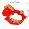 Golden Ingot Year Horse Ornament Chinese Style Horse Shape Ornament  New Year Celebration