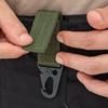 Karbinhake Höghållfast Nylon Nyckelkrok Militär Bandspänne Hängsystem Bältesspänne Hängande Camping Metalltillbehör