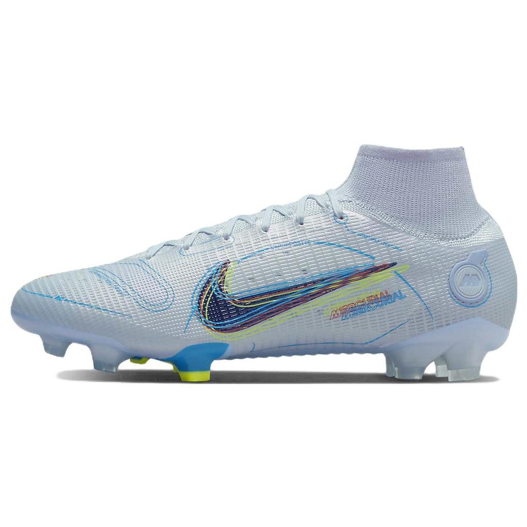 Nike Mercurial Superfly 8 FG Firm Ground Slip Resistant Abrasion Resistant Coverage Support Soccer Shoes Unisex DJ2839-054