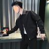 Lapel Jacket Men's Spring and Autumn Casual Short Jacket Men's New Men's Autumn Tops