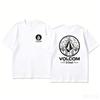 Volcom Men's T-shirt Short-sleeved Tee Sweatshirt Hip-hop Fashion Casual Street Outdoor Spring and Summer Sportswear Clothing