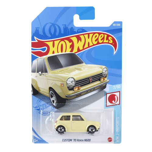 

Hot Wheels Basic Car Custom 70 Honda N600 HBP02 Cream