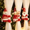 Santa Claus Curtain Clips Elk Christmas Curtain Buckle Xmas Curtain Buckle  Home Decoration