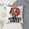 Game Metroid MT Cool Soldier Square Pillowcase Cushion Cover Pillow Case Throw Pillow Cover for Home Bedroom Car