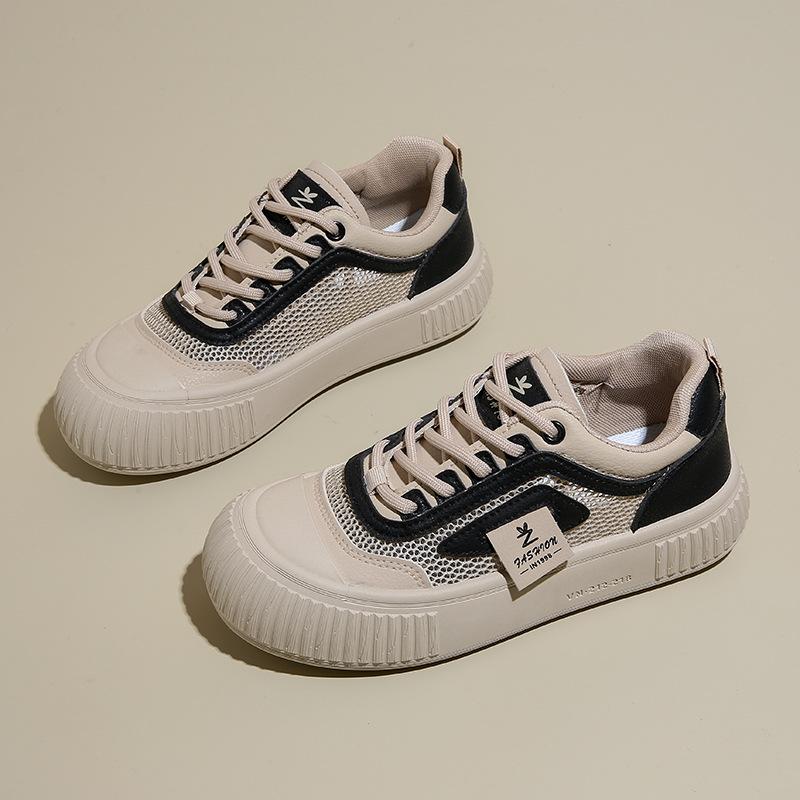 2025 little white shoes women's summer new Korean version ins female students casual network versatile board shoes street shot YB5101