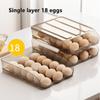 Cutie automată pentru rularea ouălor, frigider, cutie multistrat pentru depozitarea ouălor, cutie de depozitare a ouălor de bucătărie, raft convenabil pentru depozitarea ouălor