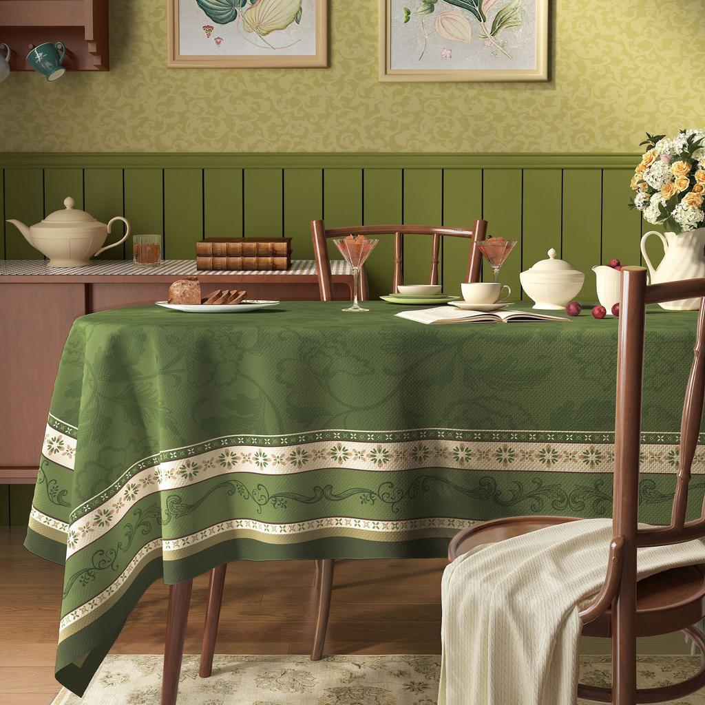Tablecloth Waterproof, Oil-Proof, Leave-In And Anti-Ironing Table Cloth Light Luxury High-End Pvc Coffee Table Tablecloth Table Mat