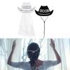Blingbling Diamond Bride Hat Cowgirl Hat Wedding Encrusted for Wedding Engagement Bachelorette Party