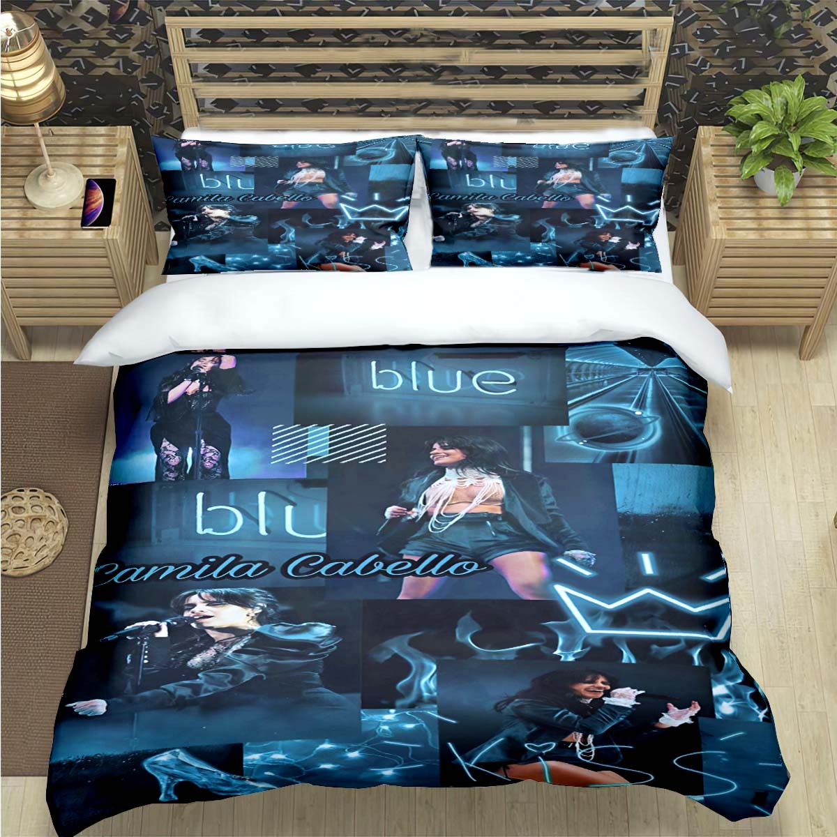 

Popular Famous Singer C-Camila Cabello Print Bedding Sets Bed Supplie Set Comforter Set Teens Girls Twin Single Kid Gift EU Twin 135x200cm