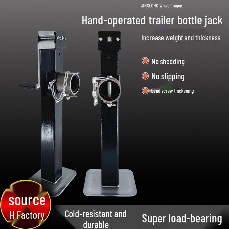 Podnośnik przyczepy z korbą ręczną: Podpory do kamperów, Podnoszenie, Rozładunek, Maszyny rolnicze, Podpory stabilizujące i Przenośne z korbą boczną.