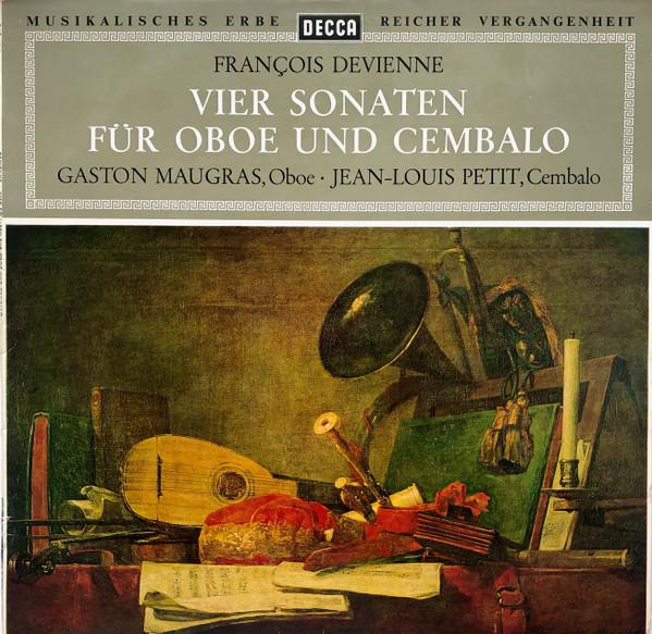 

LP Record FRANÇOIS DEVIENNE - GASTON MAUGRAS - Vier Sonaten Für Oboe Und Cembalo SMD1510 Decca 1965 Germany Classical Used
