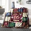 Happy 16Th Birthday Themed Blanket Personalized Name Soft Warm And Versatile For Sofa Bed Office And Travel Machine Washable Comfortable In All
