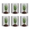 VEVOR 6 Pack Plant Protector from Animals, 12.6'' Dia. X 14'' H Chicken Wire Plant Protector, Plant Cages for Outdoor Plants