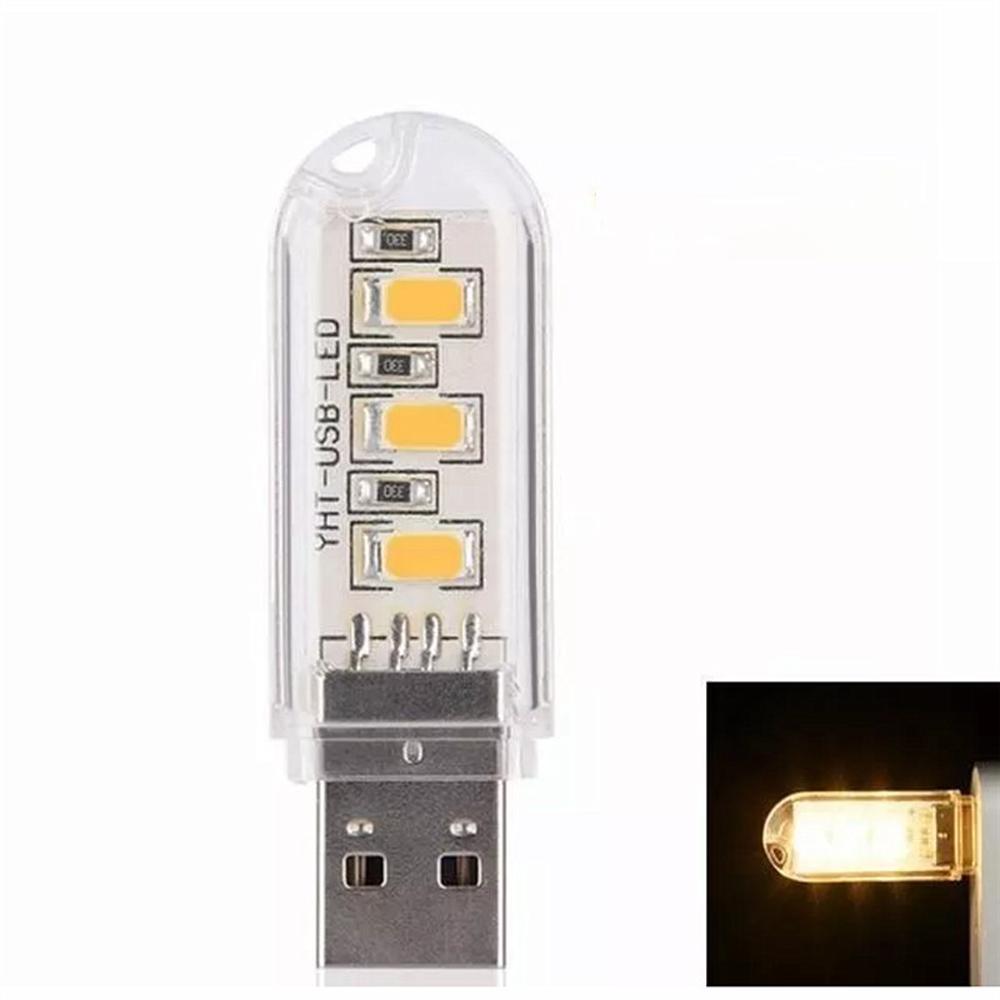 Mini USB Light 5V Power 8LEDs 3LEDs USB LED Lights Reading Book Lamp USB Night Light Book Light