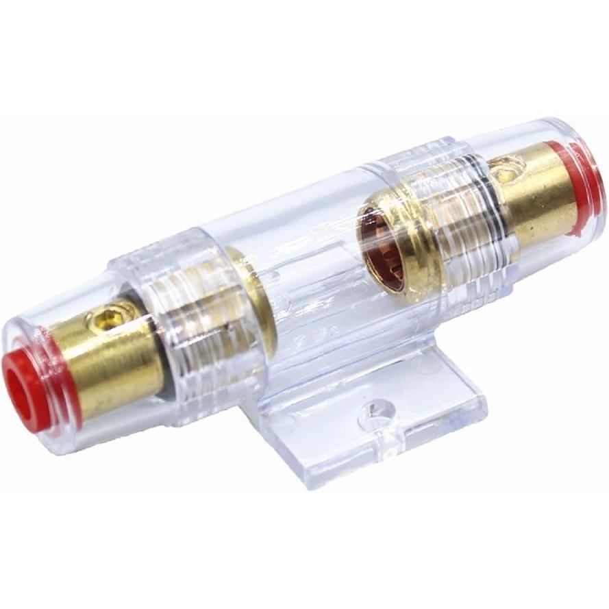 1PCS AGU 10 * 38MM Fuse Holder Car Audio Refit Fuse Holder Car Stereo Audio Circuit Breaker Inline