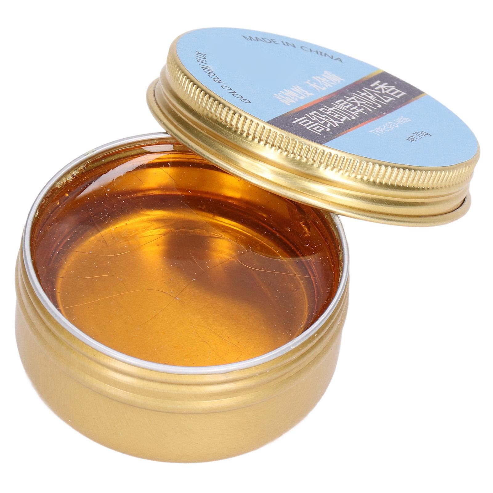 Pasta de Soldar Flux de Colofonia Alta Pureza 70g para Mantenimiento y Reparación Electrónica