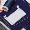 Adjustable Stitch Spacer, 1.5-4mm Sewing Guide & Edge Lock Tool for Fabric Repair and Hemming
