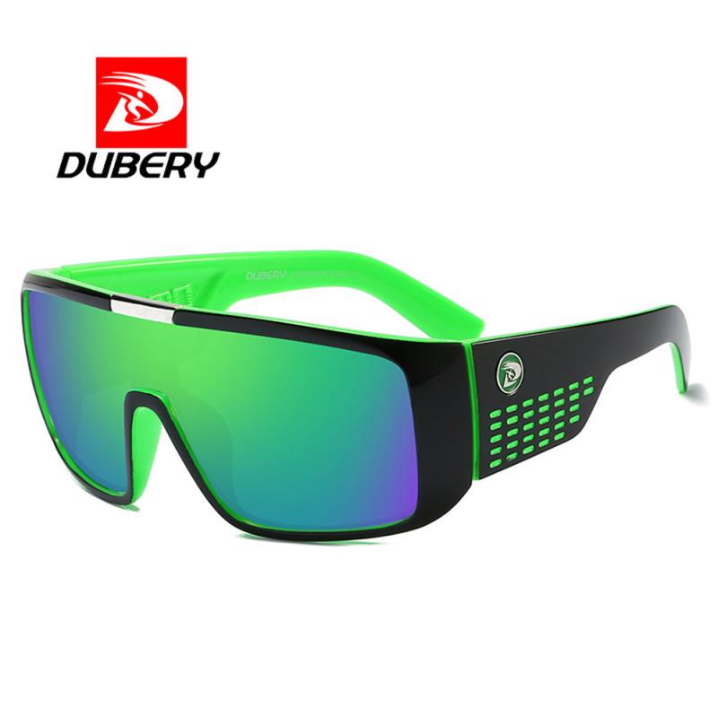Retro Frame Reflective Coating UV400 Big Wide Leg Sports Sunglasses