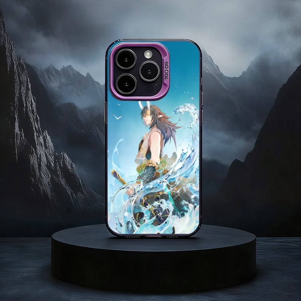 Cool O-Onmyoji Game Black Candy silver phone case Phone Case For iPhone17,16,15,14,13,12,11 Plus,Pro Max