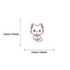 50 Cute Cartoon Pixel Cat Stickers for Notebooks, Phone Cases, and DIY Stationery Decor