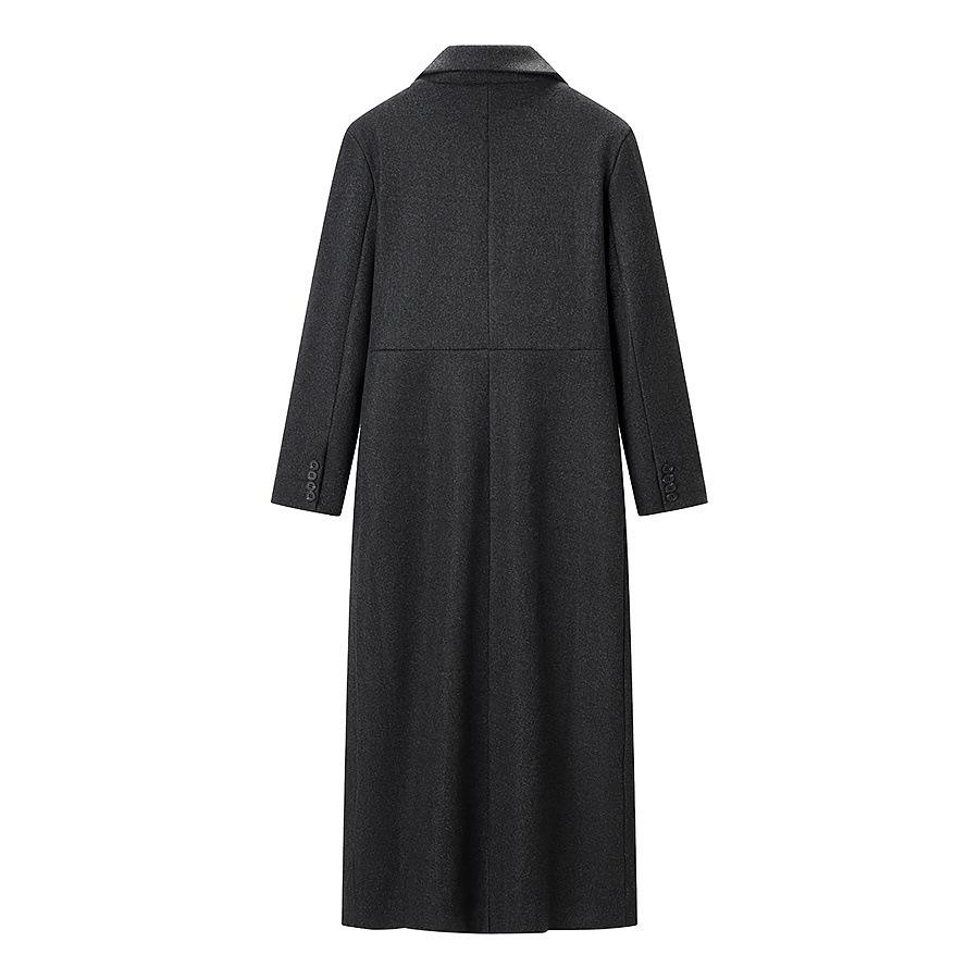 European and American style, new women's clothing, versatile, fashionable, fashionable medium and long woolen coat and coat