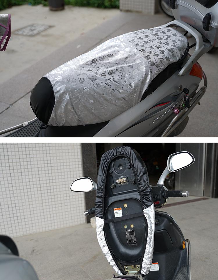 Vanntett motorsykkelsetetrekk i skinn - Varmeisolert, sklisikkert, soltett for alle årstider, elektrisk scooter/batteribil.