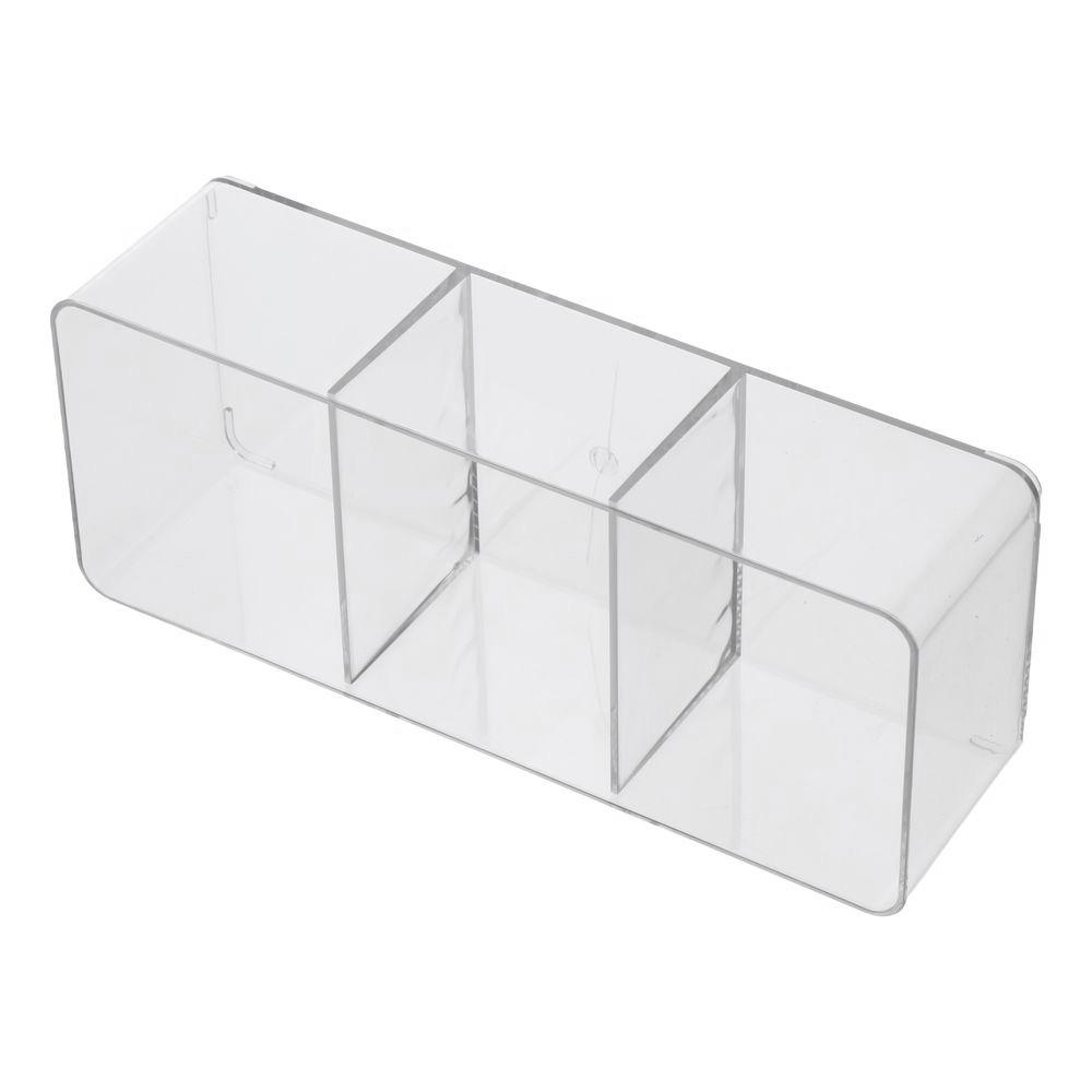 Transparent Tea Bag Organizer 22*8.5*5.5 CM Sort and Organize Storage Shelves  Living Room