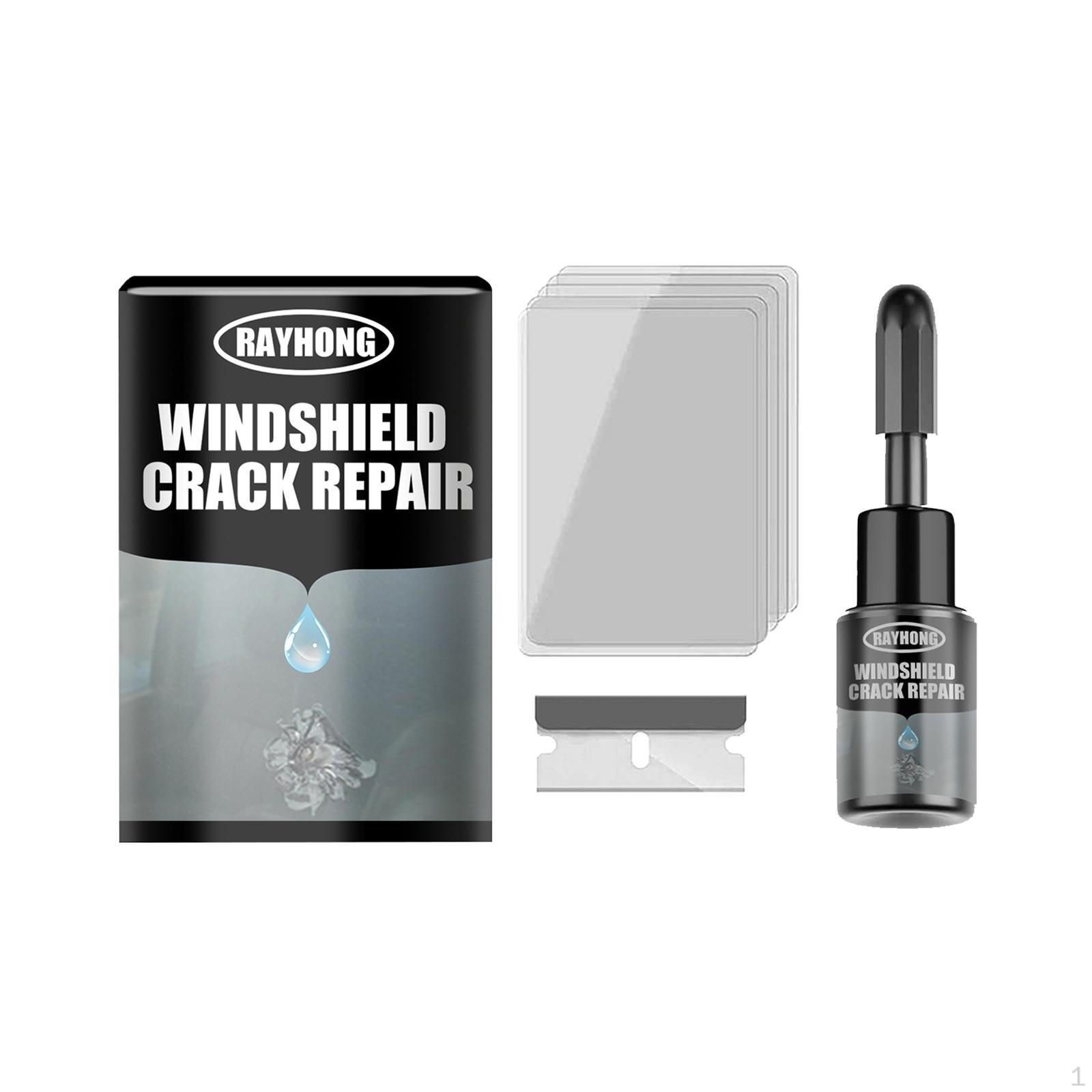 

Car Window Glass Liquid Repair Set Scratch Remover DIY Windscreen Tool for Fixing Chips and Star