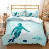 Copripiumino 3D Calcio Calcio/ Calcio Stampa Digitale Poliestere Set Biancheria da Letto Bambino Bambini Coperture Set Copripiumino Ragazzi Per Adolescenti