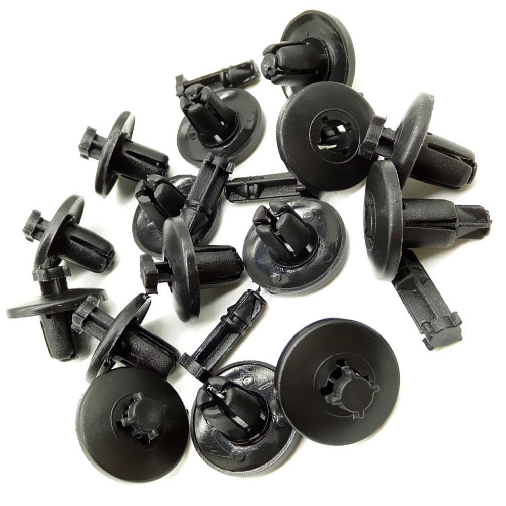 50 Fender Liner Clips for Peugeot 206, 307, 408 & Citroën C5, C4