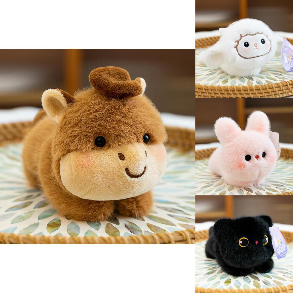 Kort Plysj Elefant Katt Bjørn Rev Kjøleskapsmagnet For Kjøkkendekor Og Gave