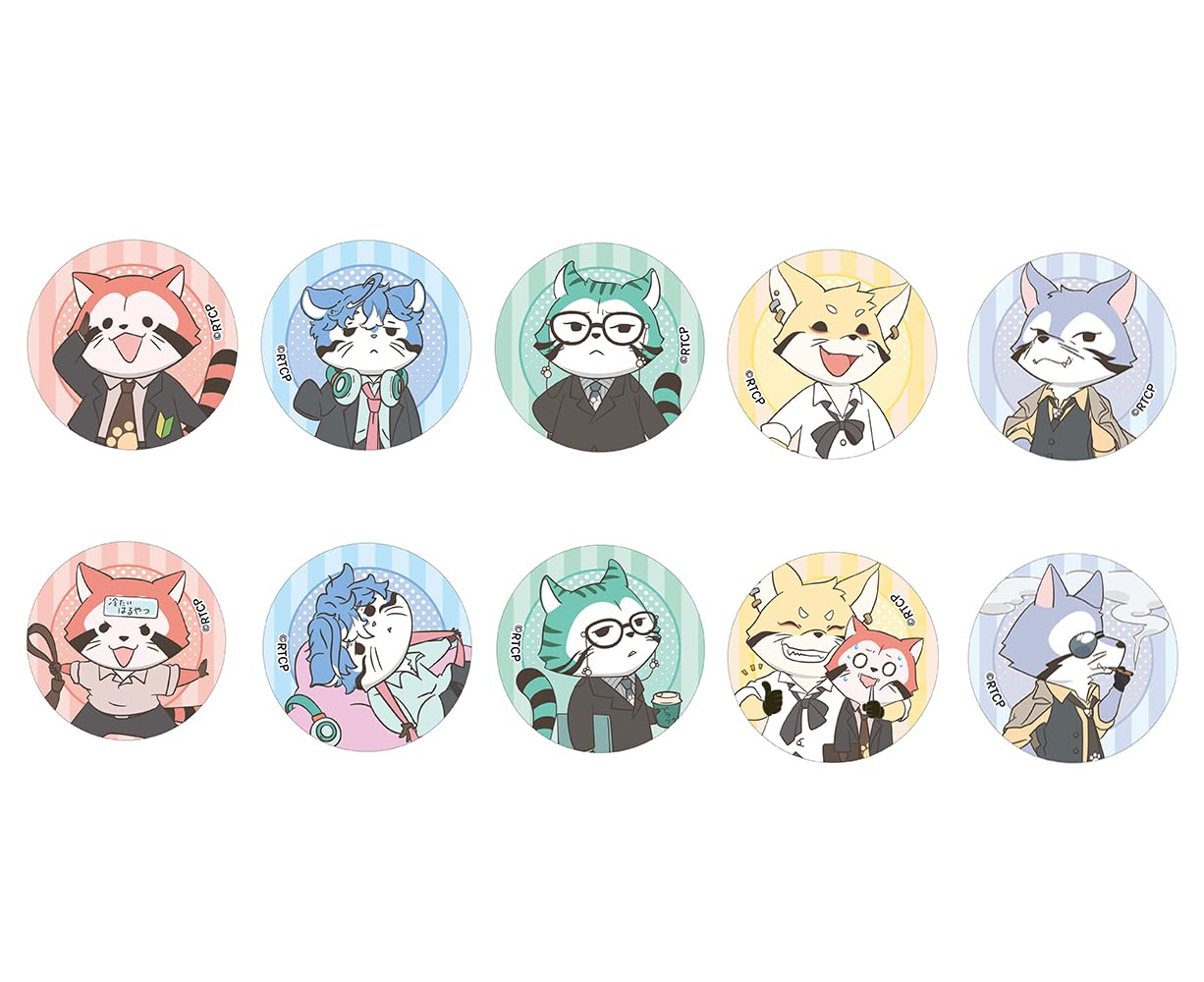 

Енот Карукарудан Торговый значок Коробка из 10