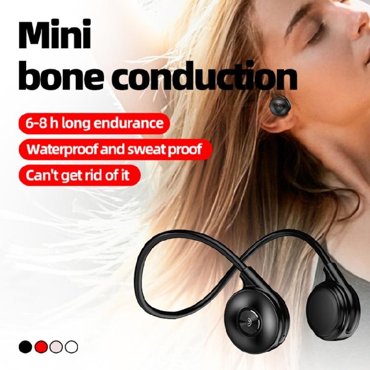 Bone Conduction Headphones Waterproof Open Ear Earbud Earpiece Noise Canceling