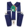 Beige Cartoon 3-Clip Y-Shaped Suspenders for Boys and Girls