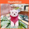 Charming 15cm Soft Bear Astronaut Plush Pendant Key Holder Ideal For Gifts