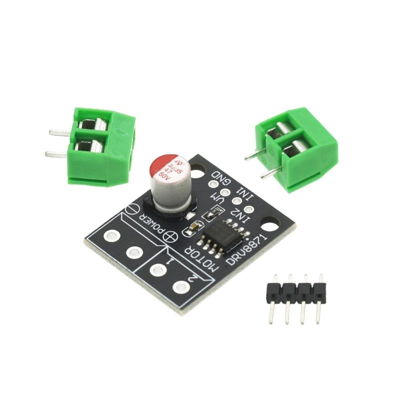 PWM H Bridge Direct Current Motor Driver Module for Brushed Motors 3.6 a High Output and 6.5V To 45V Wide Operating Voltages