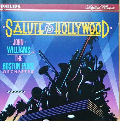CD BOSTON POPS; WILLIAMS, JOHN - Salute To Hollywood  4223852 Philips 1989 Europe Soundtracks & Musicals Used