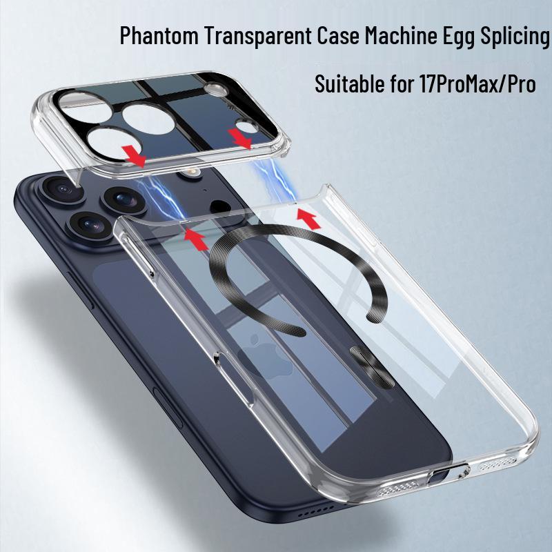 iPhone 17 Pro/Pro Max Clear MagSafe Case - Non-Yellowing & Electroplated