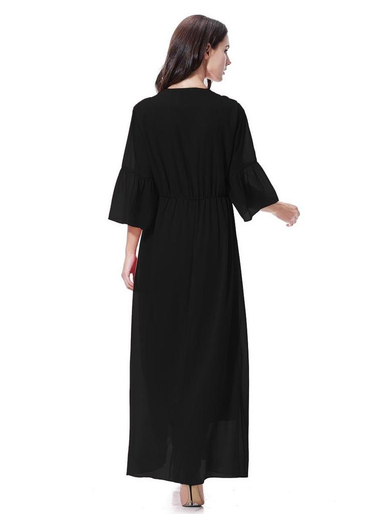 Blisko-wschodni i malezyjski damski długi szlafrok, TH925